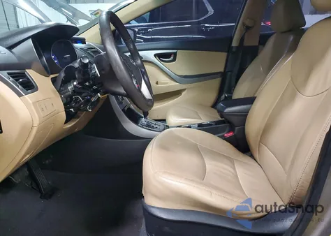 2013 Hyundai Elantra Gls из США, поврежденный, VIN 5NPDH4AE8DH311003